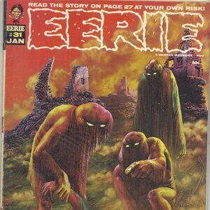 1971 Vintage Warren comic book Magazine: Eerie #31